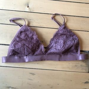 Lace pink bralette